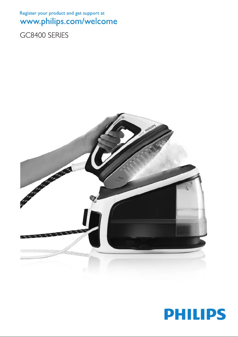 Page 1 de la notice Manuel utilisateur Philips PerfectCare Expert GC9245