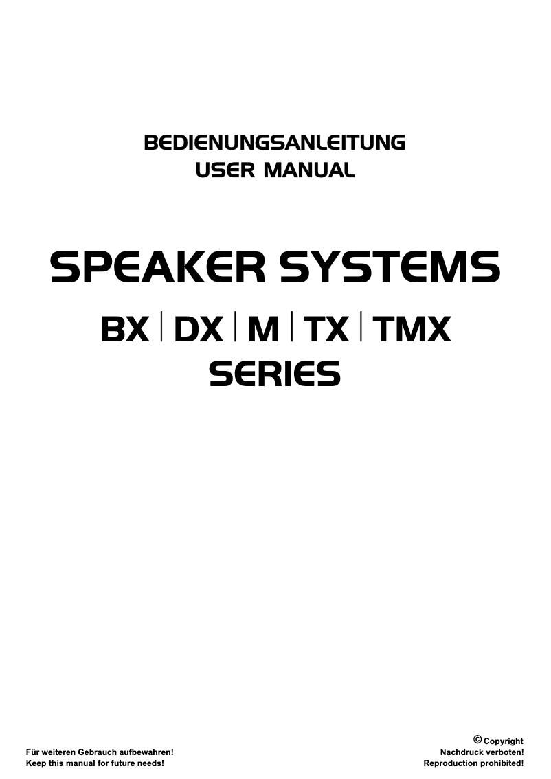Page 1 of the manual User Manual Omnitronic DX-2522