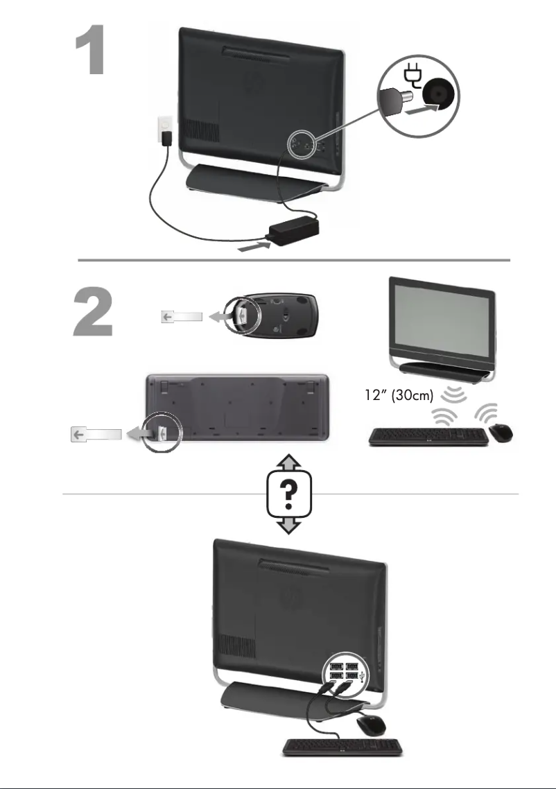 Image de la première page du manuel de l'appareil ENVY TouchSmart 23se