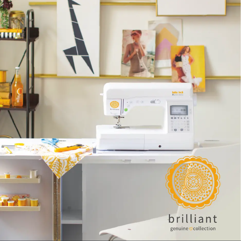 Page 1 de la notice Fiche technique Baby Lock Brilliant