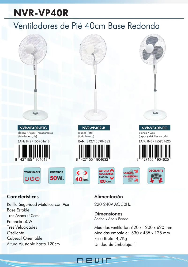 Image de la première page du manuel de l'appareil NVR-VP40R-B