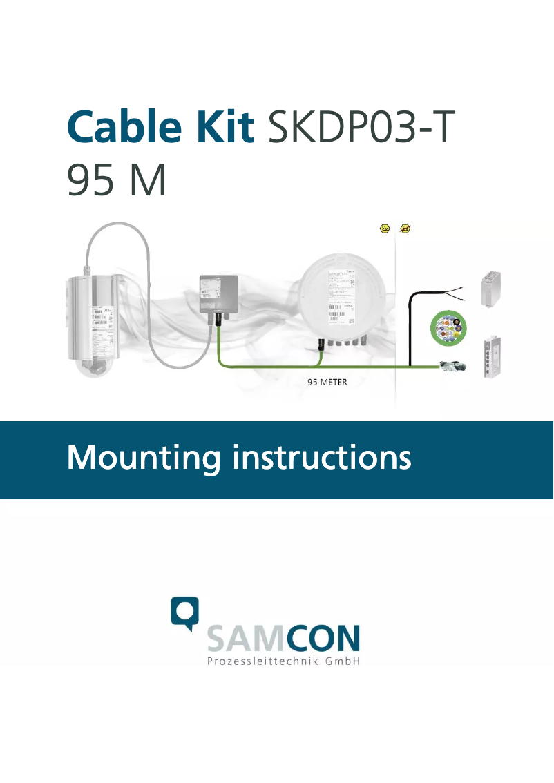 Image de la première page du manuel de l'appareil SKDP03-T