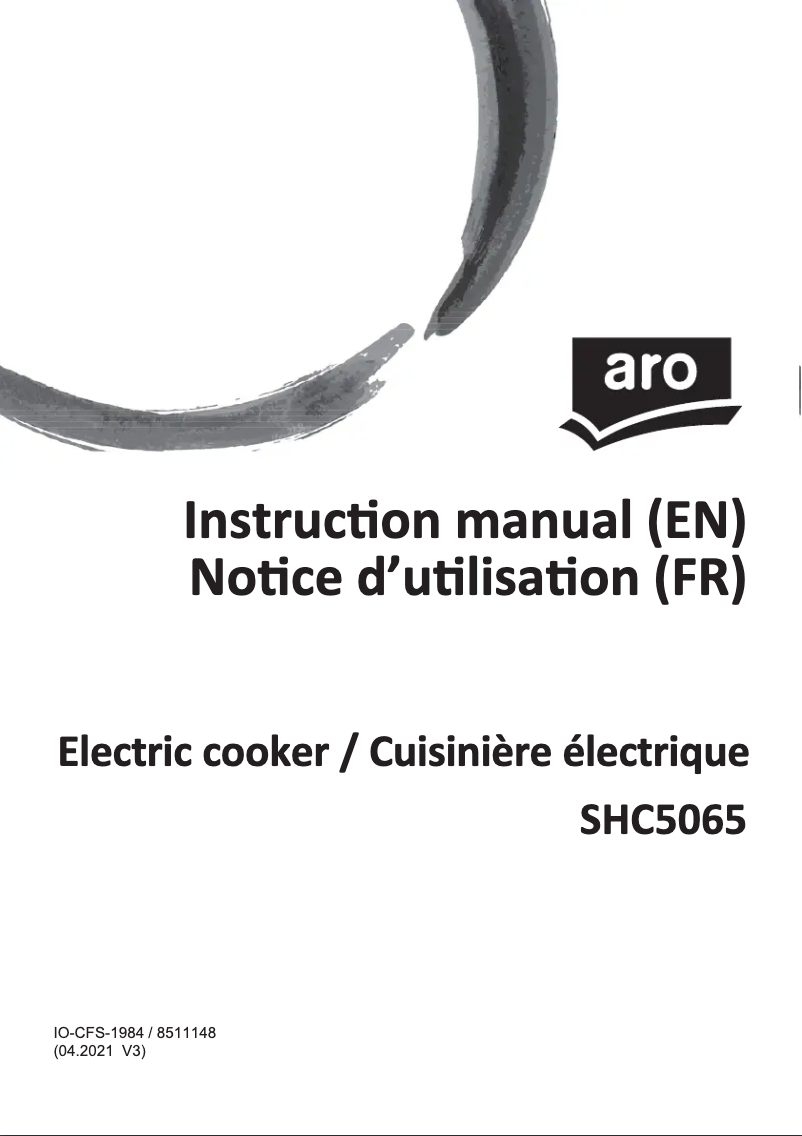 Imagen de la primera página del manual del dispositivo SHC5065