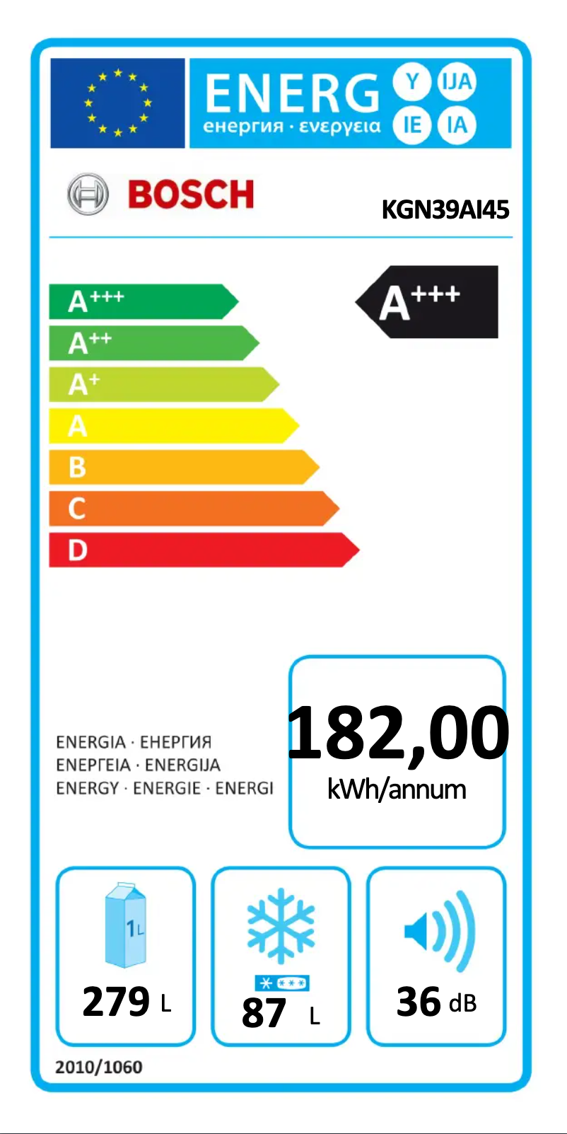 Image de la première page du manuel de l'appareil KGN39AI45