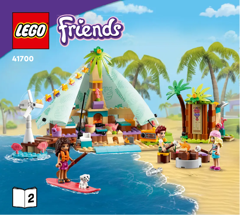 Page n°1 - Manuel utilisateur Lego Friends 41700