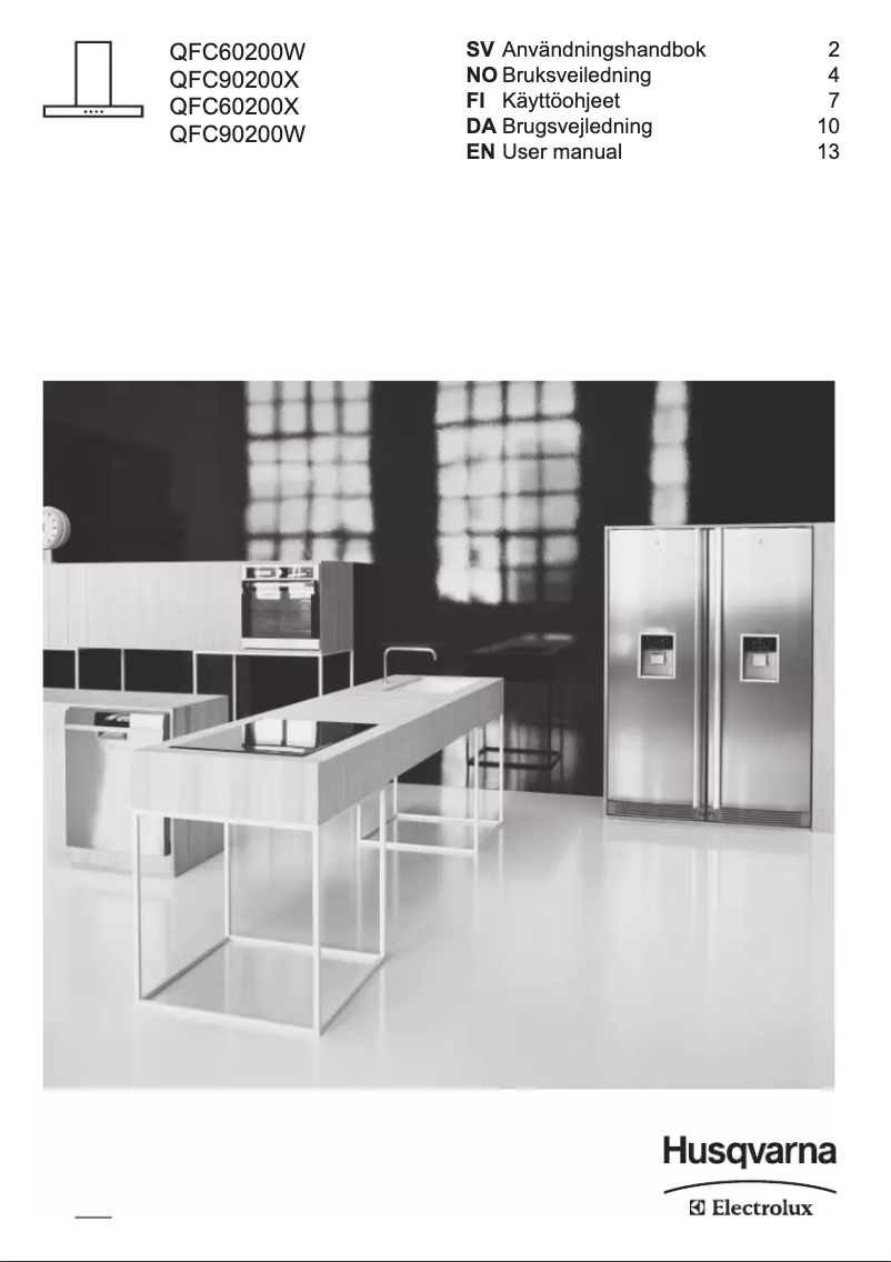 Image de la première page du manuel de l'appareil QFC90200W