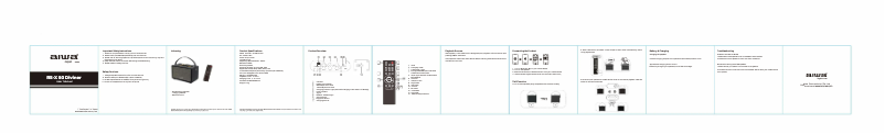 Page n°1 - Manuel utilisateur Aiwa RS-X50 Diviner