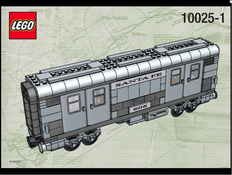 Image de la première page du manuel de l'appareil Santa Fe Cars I