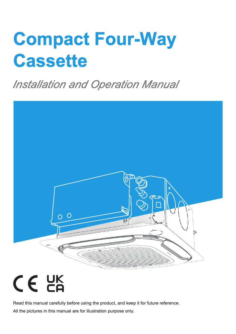 Page 1 de la notice Manuel utilisateur Midea MIH15Q4CHN18