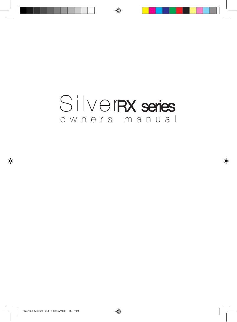 Page 1 de la notice Manuel utilisateur Monitor Audio RX Centre