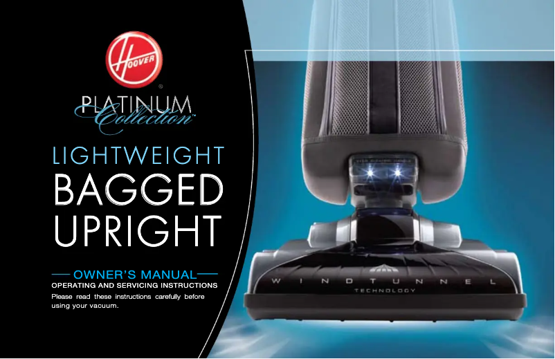 Página 1 del manual Manual de usuario Hoover Platinum Lightweight UUH30010