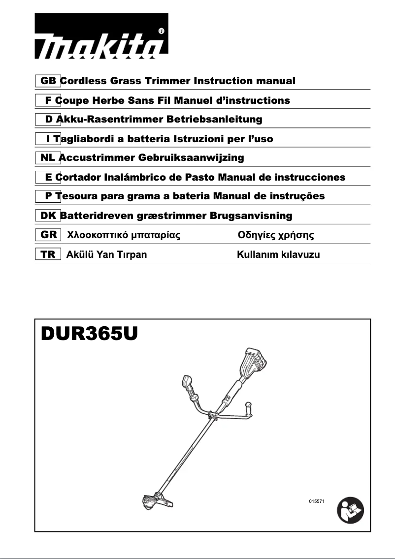 Image de la première page du manuel de l'appareil DUR365UZ