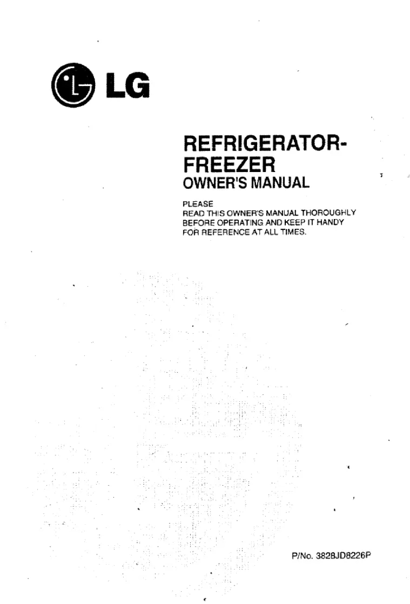 Image de la première page du manuel de l'appareil GR-T502ZL