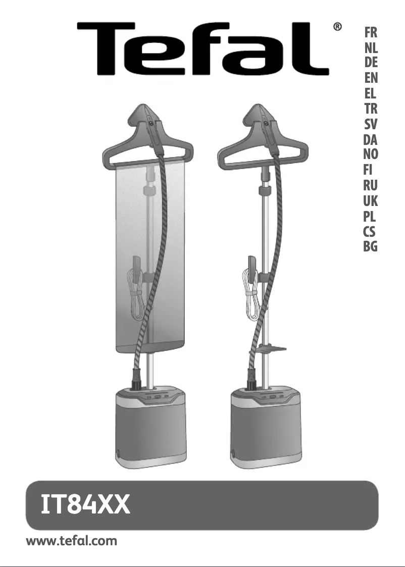 Page 1 de la notice Instructions / montage Tefal Pro Style Care IT8490