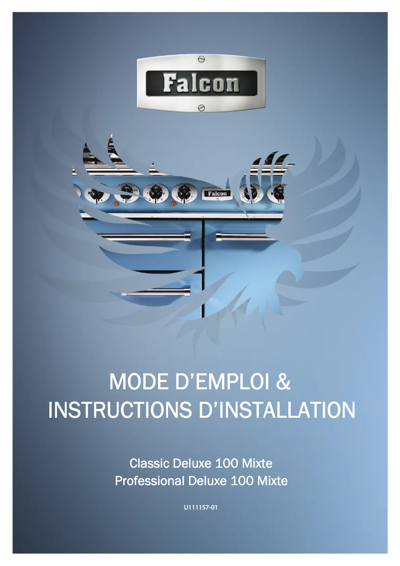 Page n°1 - Manuel utilisateur Falcon PDL100DFCB
