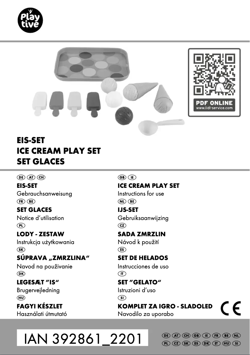 Image de la première page du manuel de l'appareil IAN 392861