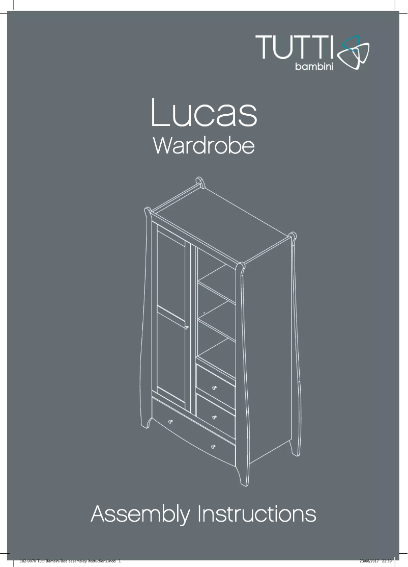 Imagen de la primera página del manual del dispositivo Lucas