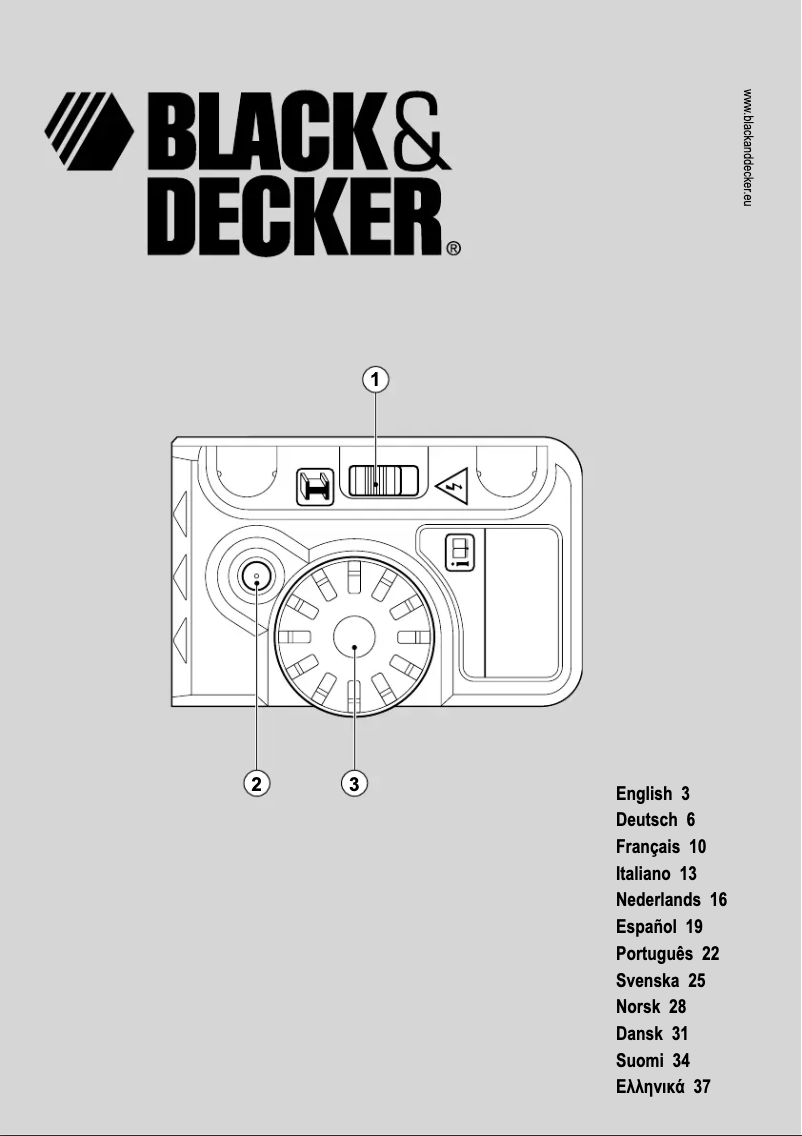 Page n°1 - Manuel utilisateur Black & Decker BDS200