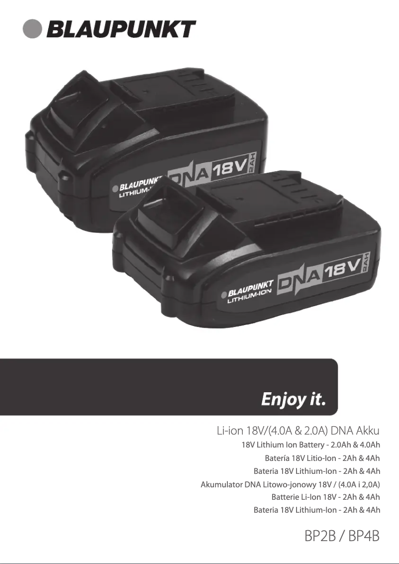 Image de la première page du manuel de l'appareil BP4B