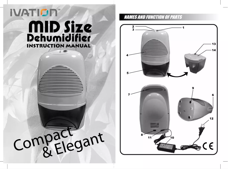 Image de la première page du manuel de l'appareil IVADM35