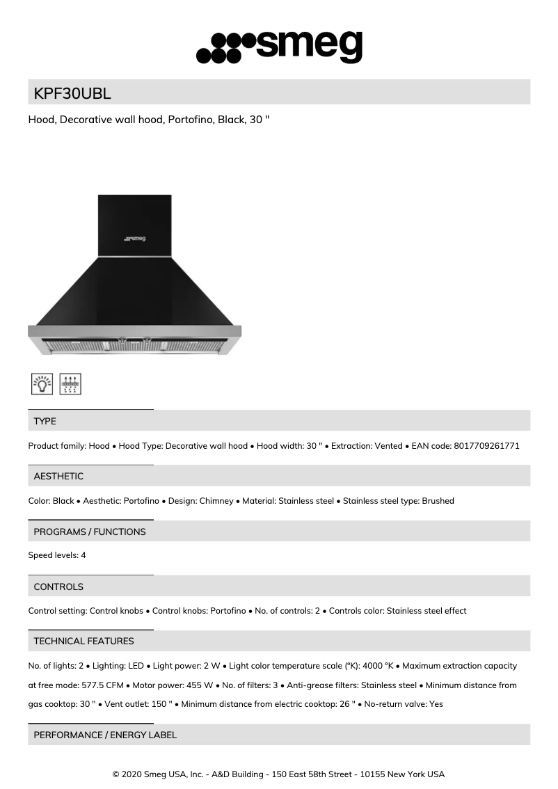 Image de la première page du manuel de l'appareil KPF30UBL