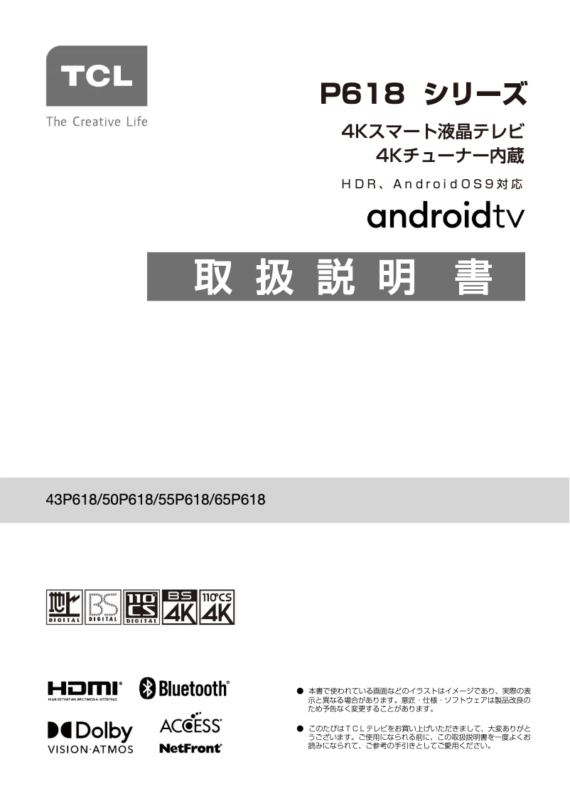 Imagen de la primera página del manual del dispositivo 65P618