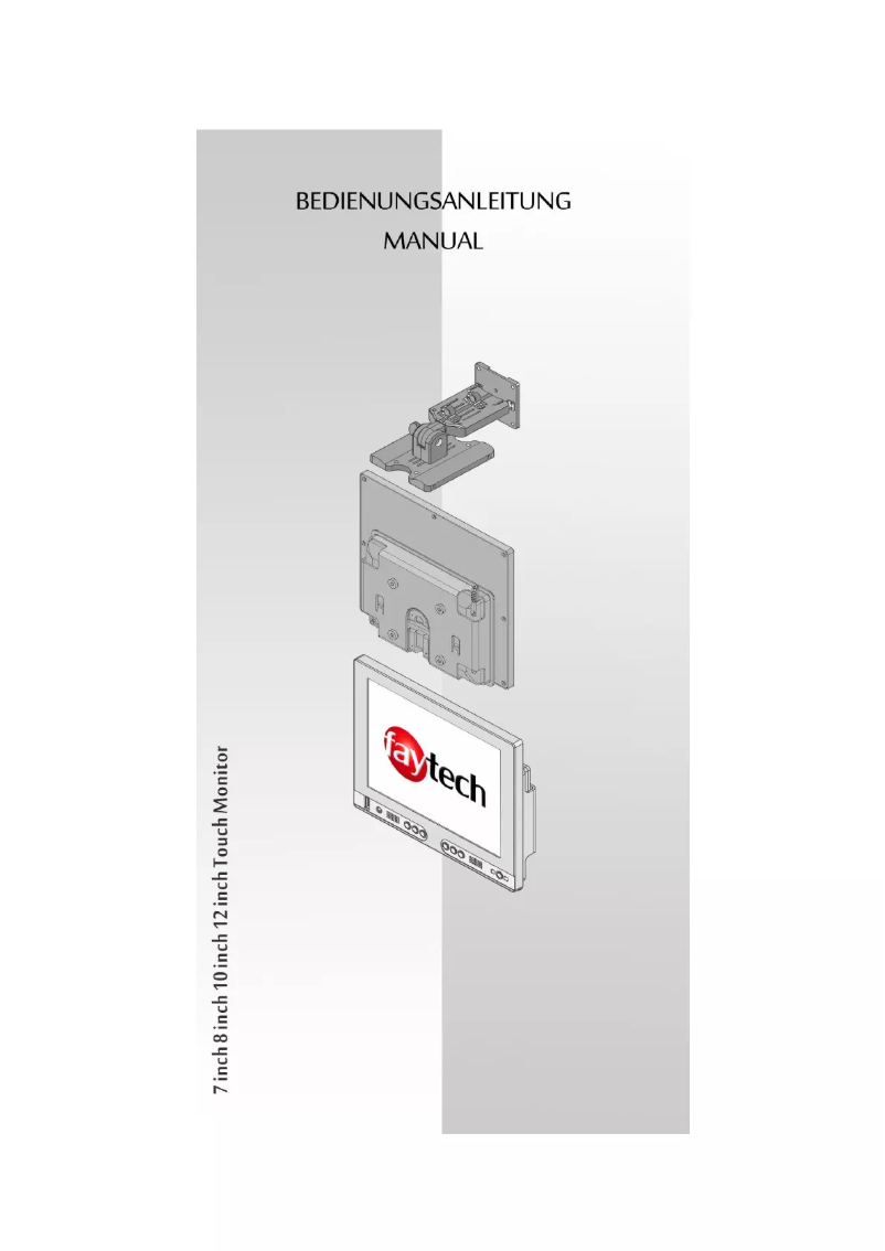 Page n°1 - Manuel utilisateur Faytech 8" Touch V2