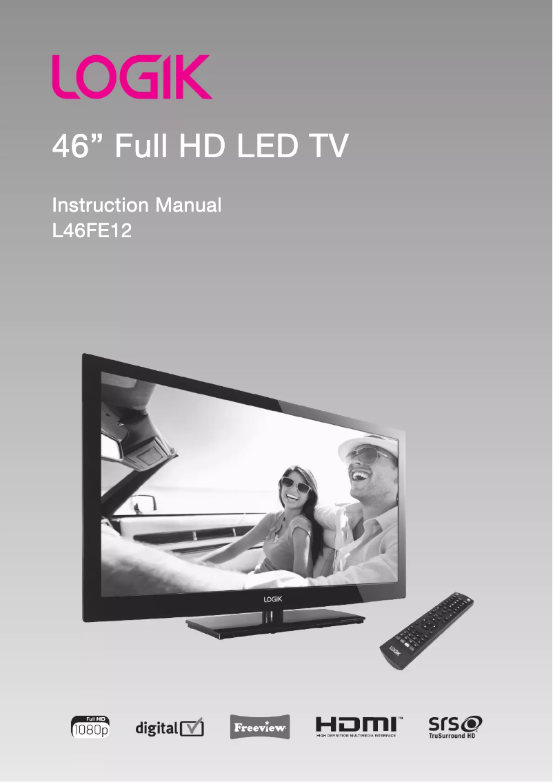 Image de la première page du manuel de l'appareil L46FE12