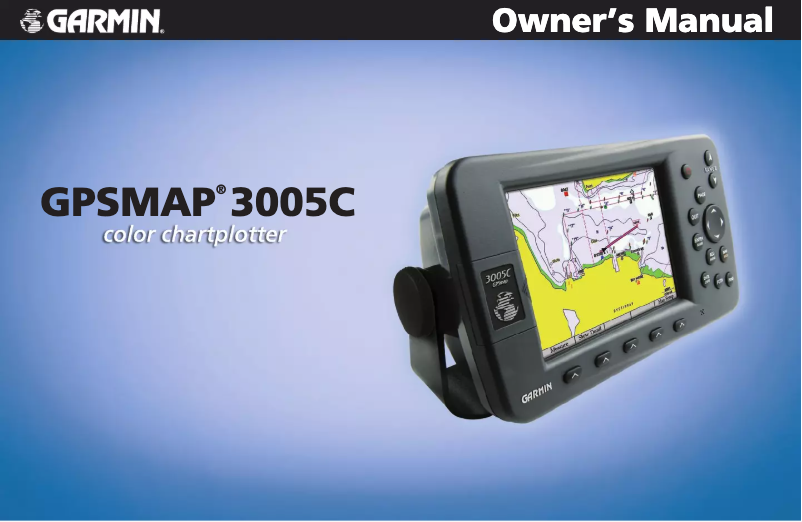 Page n°1 - Manuel utilisateur Garmin GPSMAP 3005C
