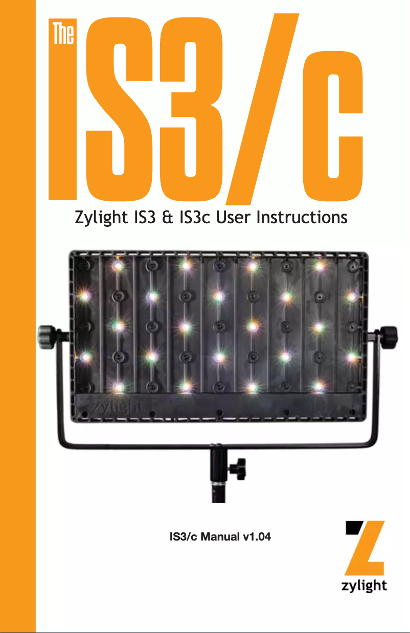 Imagen de la primera página del manual del dispositivo IS3/c