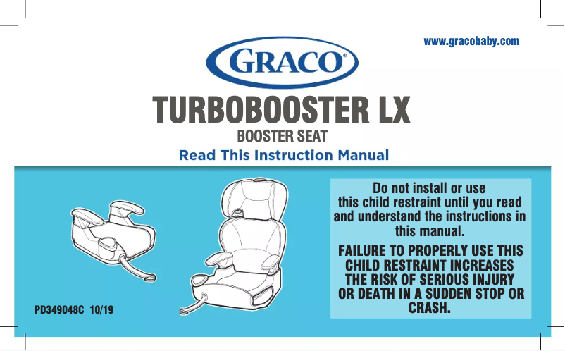 Image de la première page du manuel de l'appareil TurboBooster LX