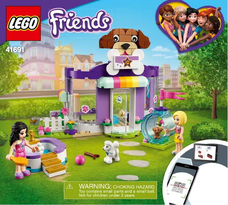 Page 1 de la notice Manuel utilisateur Lego Friends 41691