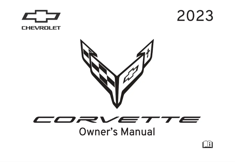 Image de la première page du manuel de l'appareil Corvette Z06 (2023)