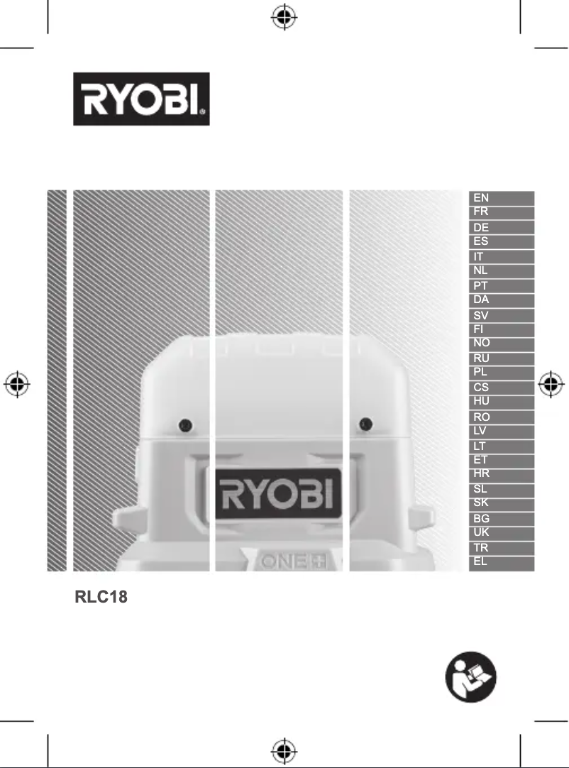 Page 1 de la notice Manuel utilisateur RYOBI One+ RLC18