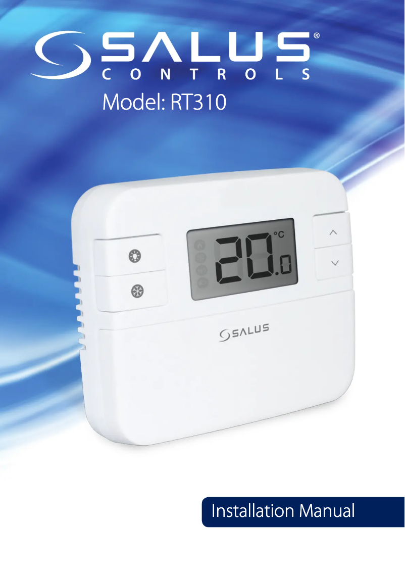 Imagen de la primera página del manual del dispositivo RT310