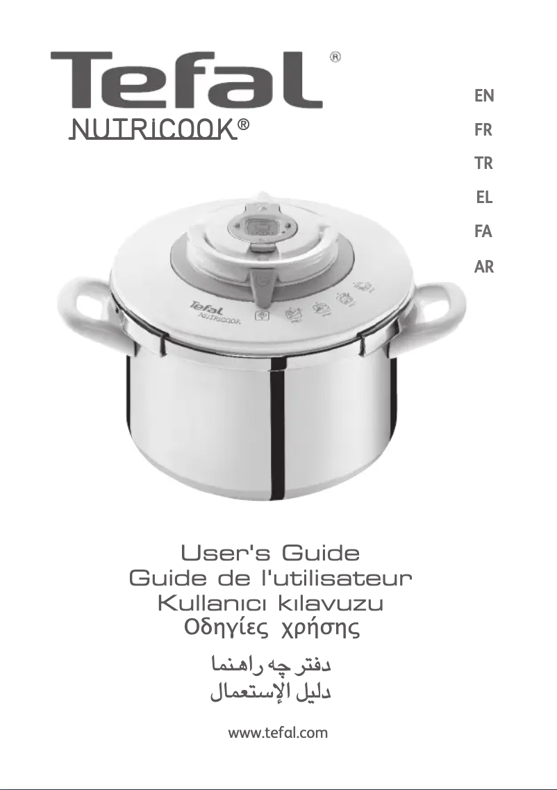 Page 1 de la notice Manuel utilisateur Tefal Nutricook 6 L