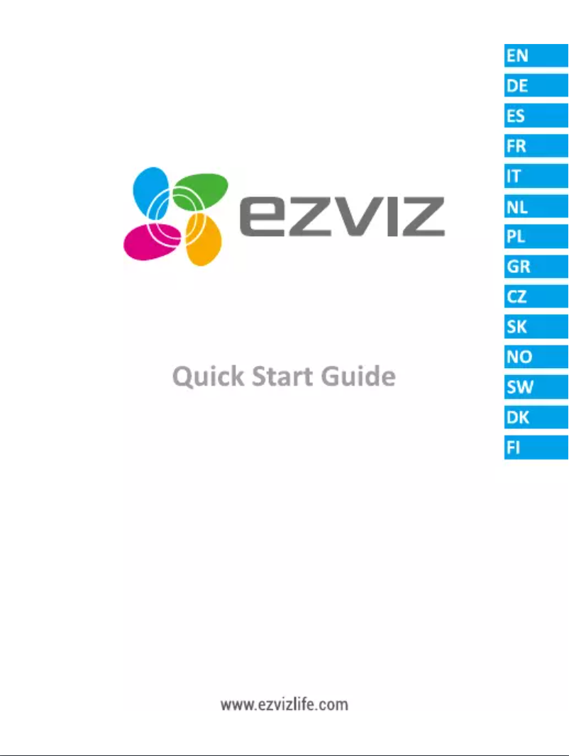 Page n°1 - Manuel utilisateur EZVIZ C4W
