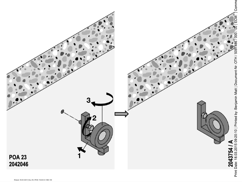 Página 1 del manual Manual de usuario Hilti POA 23