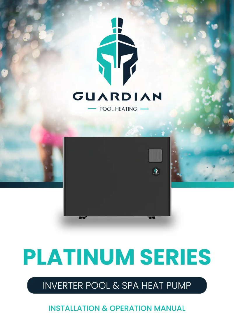 Page 1 de la notice Manuel utilisateur Guardian Platinum GP-17