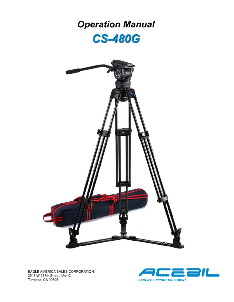 Page n°1 - Manuel utilisateur Acebil CS-480M