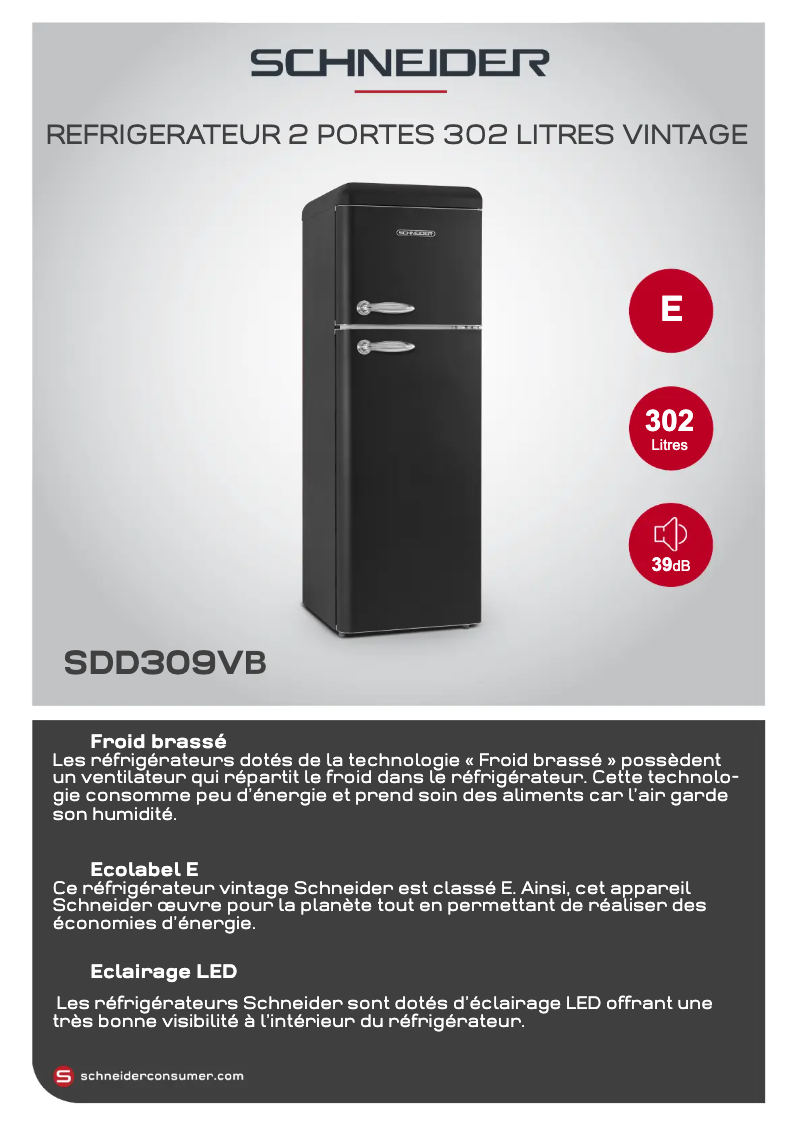 Imagen de la primera página del manual del dispositivo SCDD309VB