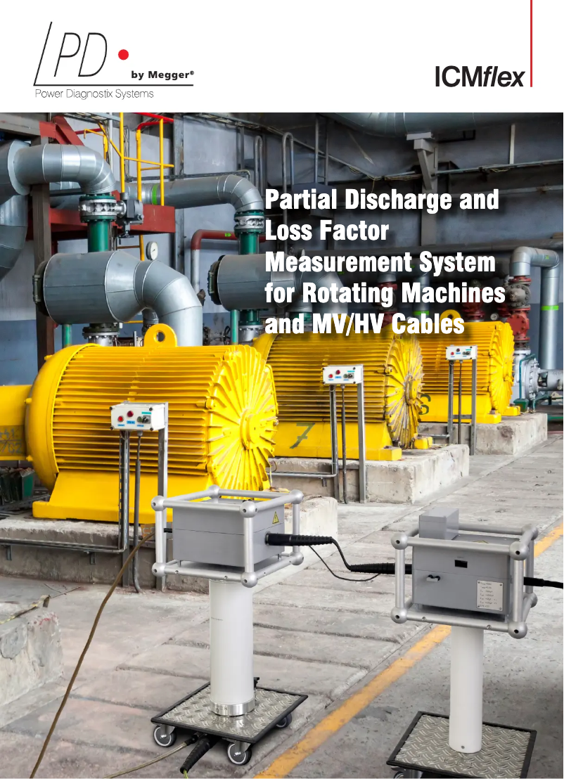 Page 1 de la notice Brochure Megger ICMflex