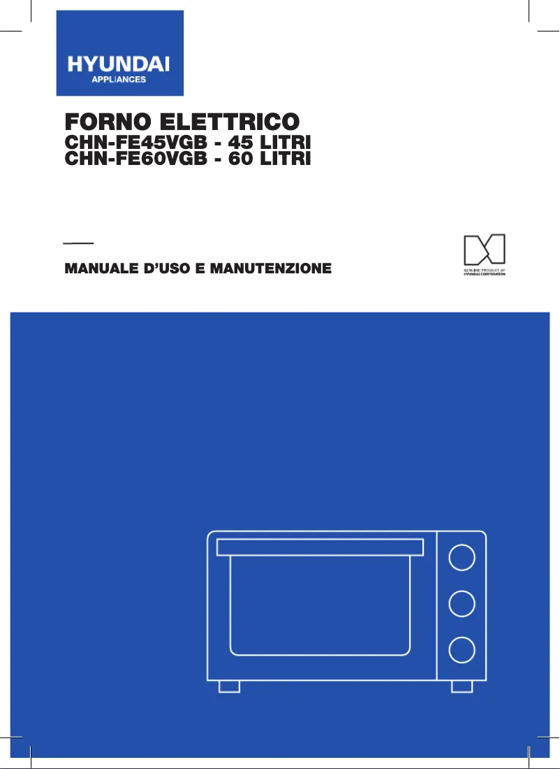 Page 1 de la notice Manuel utilisateur Hyundai CHN-FE45VGB