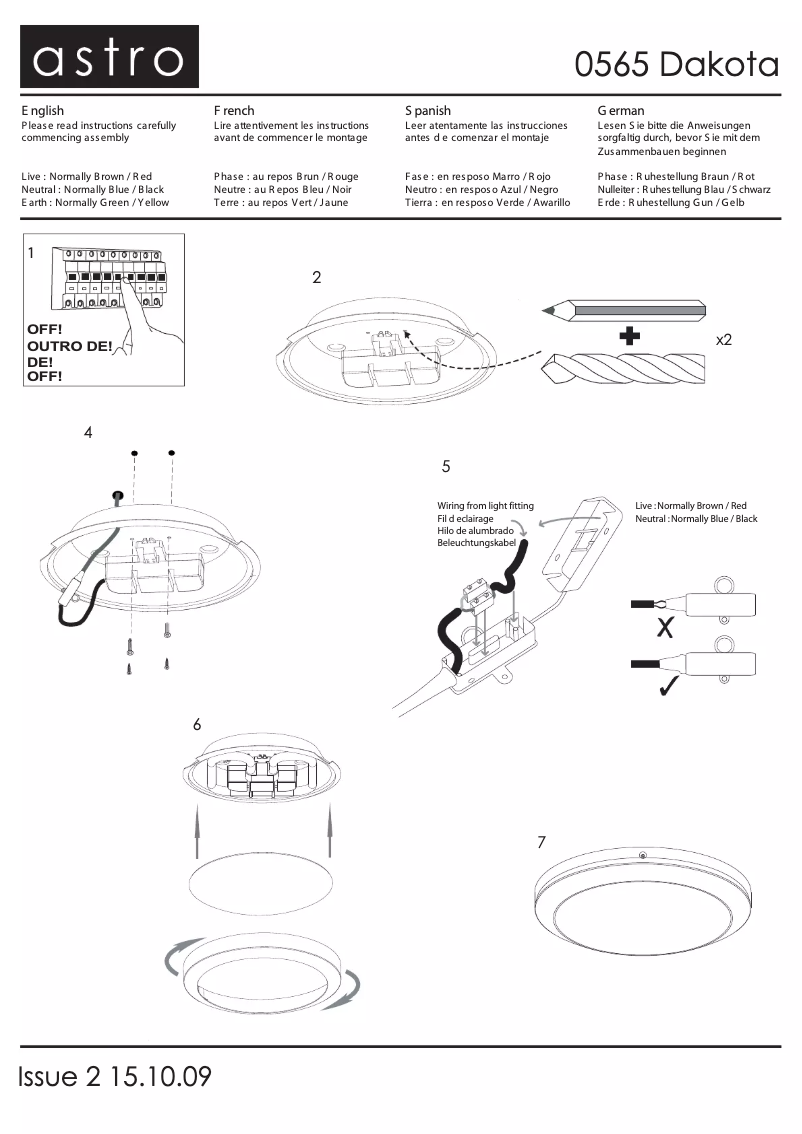 Página 1 del manual Manual de usuario Astro Dakota Plus 300