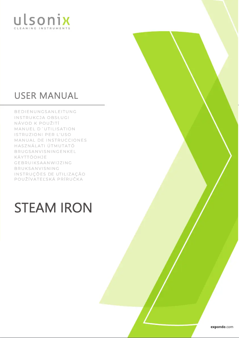 Page n°1 - Manuel utilisateur Ulsonix USX-ST2043