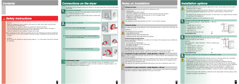 Page n°1 - Manuel utilisateur Siemens WT36A201IN