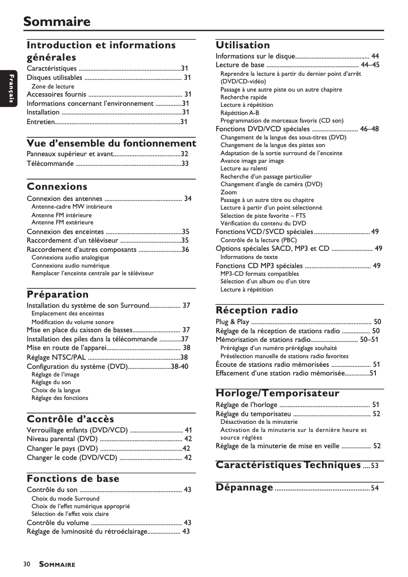Página 1 del manual Manual de usuario Philips LX8200SA