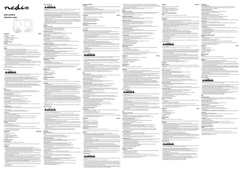 Image de la première page du manuel de l'appareil KAIP122CWT2