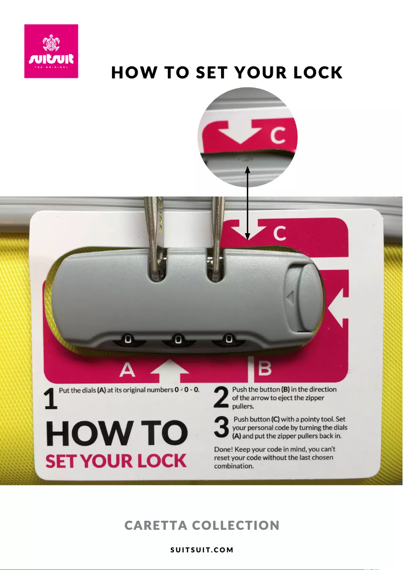 Image de la première page du manuel de l'appareil Caretta Spinner