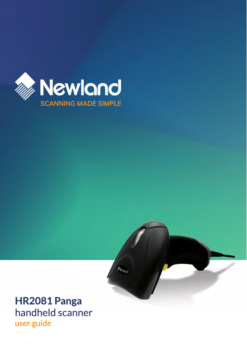 Page 1 de la notice Manuel utilisateur Newland HR20